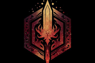 do dnd inspired start with a dnd style logo design