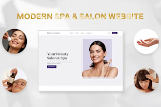 do spa massage website ,esthetician ,saloon botox  beauty, spa therapy website