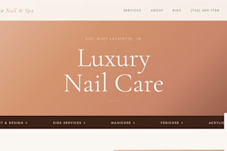 make professional custom coded website like apple and nike