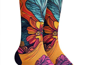 unique socks design and custom socks design