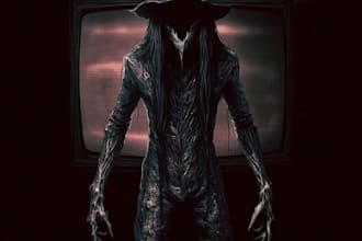 draw dotwork detailed dark art, metal, horror illustration