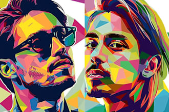 create an awesome wpap pop art