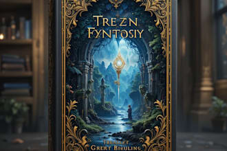 design a fantasy book cover