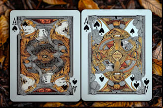 draw exclusive playing cards for poker