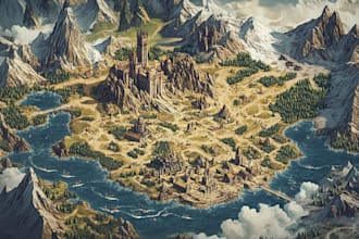 create custom medieval maps for your next fantasy map