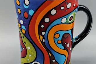 do an custom mug design or coffee mug design