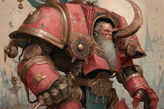 design unique warhammer 40k heroes villains