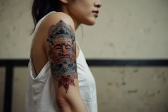 design a personalized japanese style tattoo design