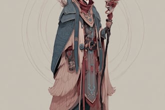 dnd character art and dnd character art