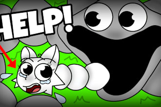 draw you a cartoon thumbnail