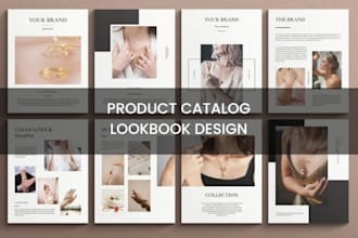 design luxury fashion apparel jewelry sales product catalog, catalogue, lookbook