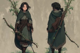 design your fantasy hero or villain character