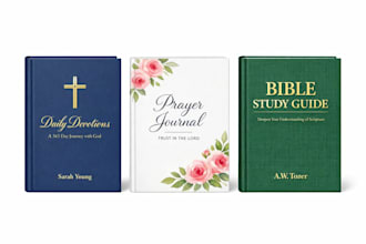 design christian book cover prayer journal devotional book formatting amazon KDP