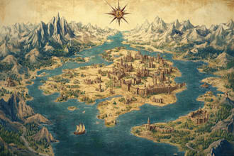 create your fantasy city map