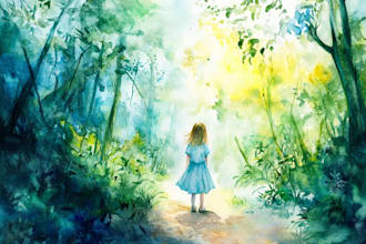 paint a watercolor illustration