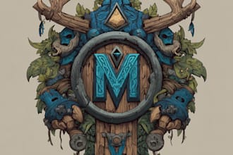 make a fantasy logo
