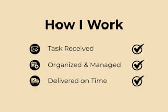 virtual assistant for data entry and admin support