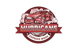 design automotive car wash racing repair logistics and wheel car logo