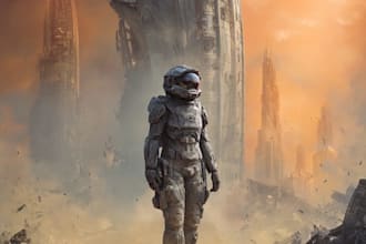 create a stunning sci fi book cover that sells