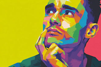 make awesome wpap pop art portrait