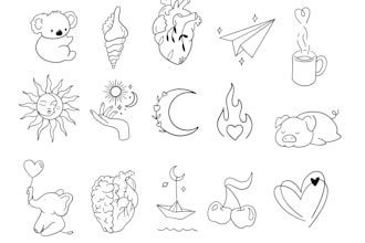design a minimalist tattoo design for you