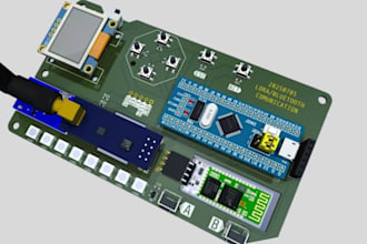 design multilayer pcb, fritzing schematic for arduino esp32 stm32 iot projects