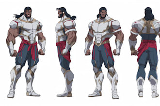 your comic book character