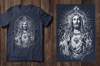 do create custom christian t shirt designs