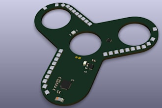 fix or redesign pcb layout and enclosure for arduino esp32 iot devices