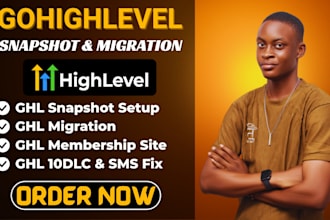 setup gohighlevel snapshot gohighlevel migration ghl membership 10dlc