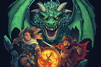 design a custom fantasy logo