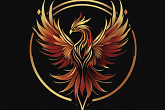 do a fantasy game logo