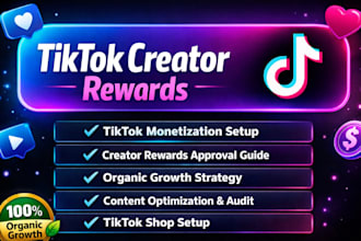 build your tiktok with creative rewards program x15 for fast monetization