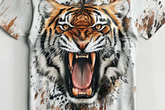 design t shirt with custom graphic
