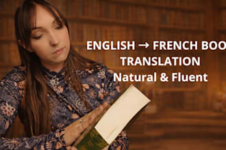 translate and adapt your book into natural french