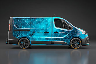 make car wrap for company branding