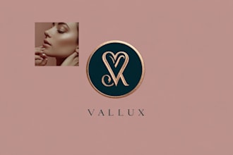 design modern minimalist luxury business logo with brand identity