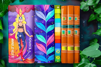 design custom coloring book cover or interior for amazon kdp