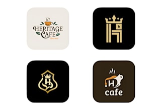design vintage luxury gold silver elegant corporate logo
