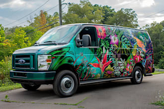 design fleet vehicle wrap graphics