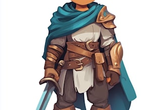 create 2d game character or 2d game character