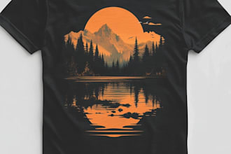 design creative and modern t shirt design