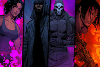 design unique comic book characters and scenes