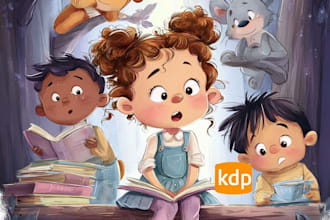illustrate children story book illustration and children story book illustration