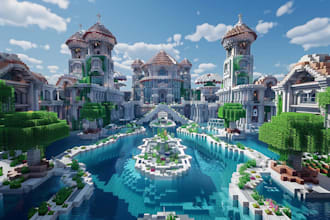 a custom map in minecraft for your server or brand