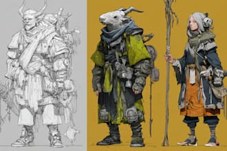 illustrate fantasy and concept art