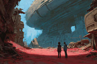 sci fi illustration and sci fi art