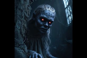 fantasy horror and fantasy horror character