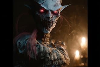 fantasy horror and fantasy horror character