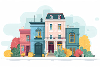 create modern flat vector illustration